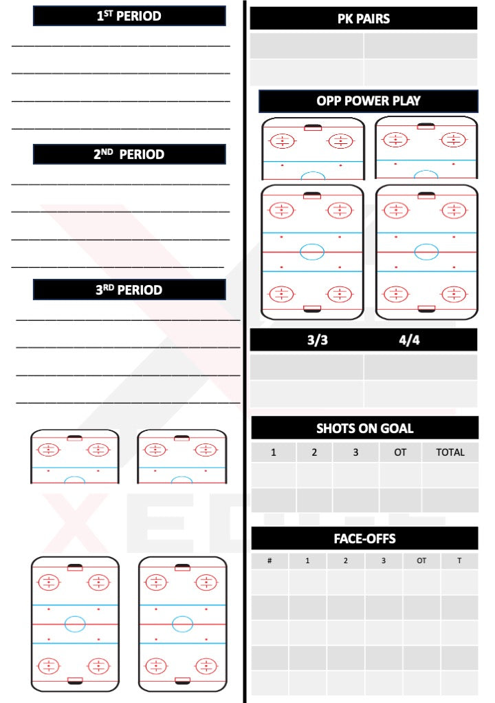 Hockey Strategy Book