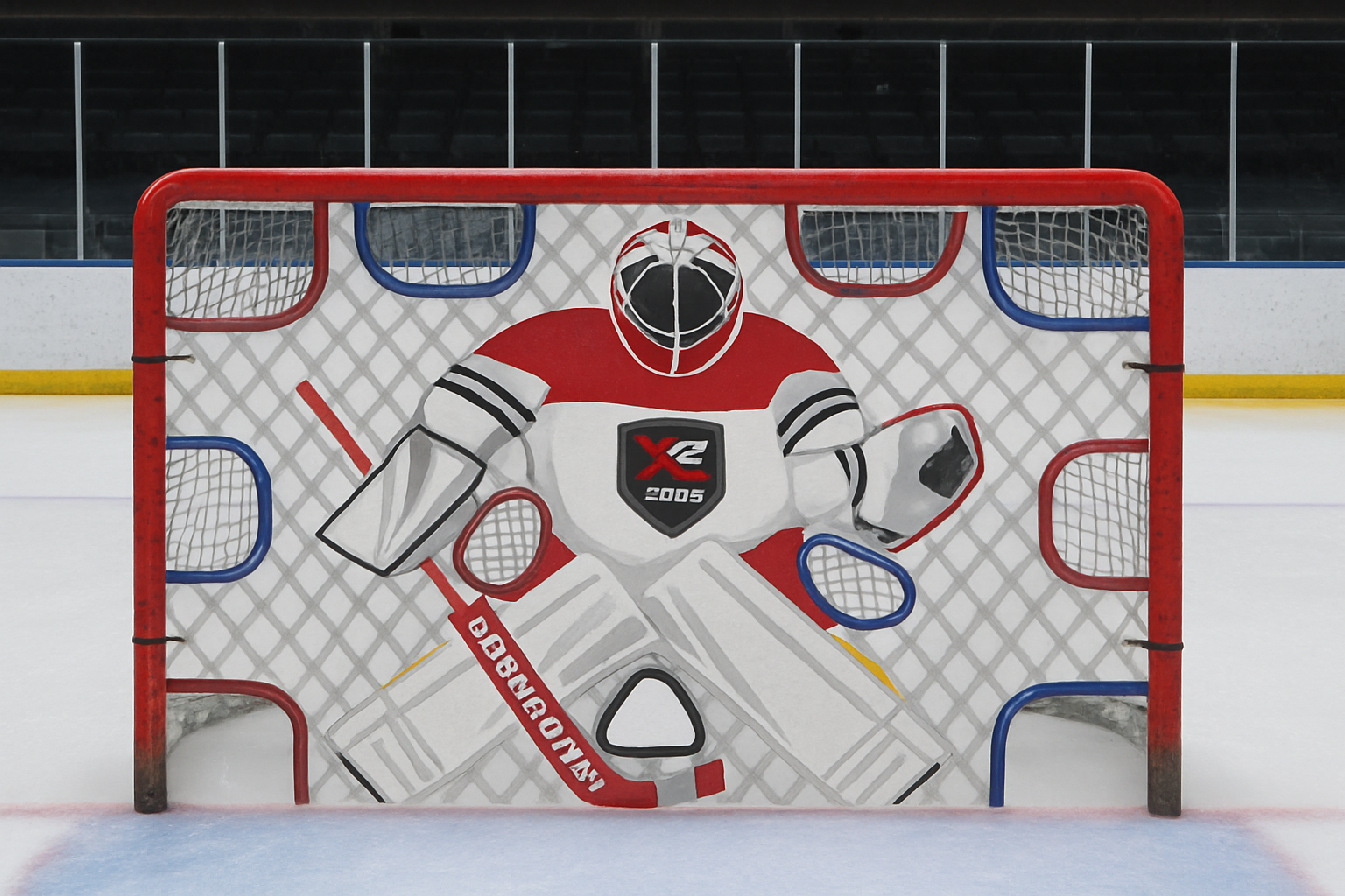 Puck Vision Hockey Shooting Tarp