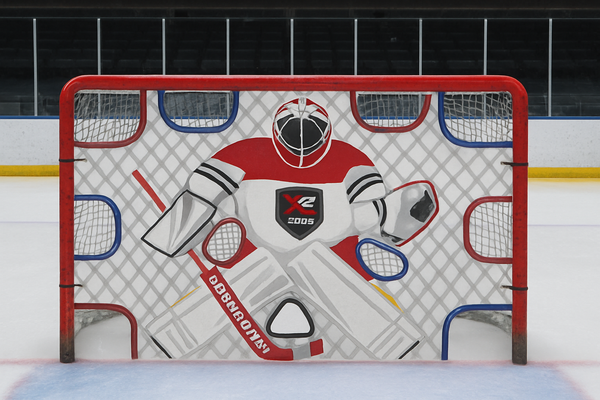 Puck Vision Hockey Shooting Tarp