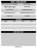 Hockey Game Notes