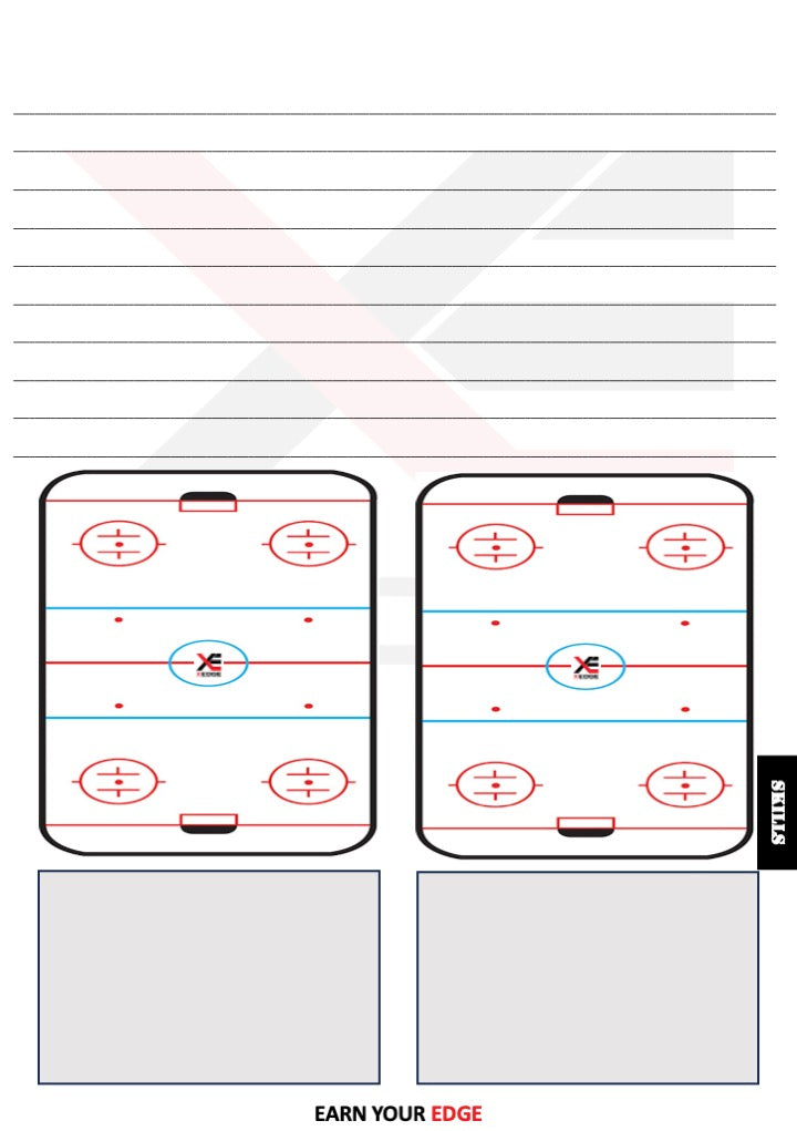 Hockey Coach Notebook 