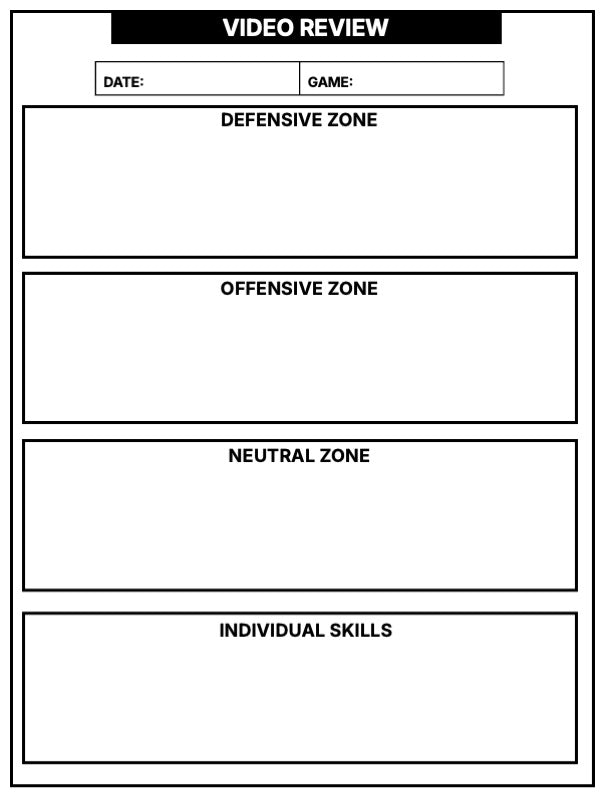 The Hockey Players Journal