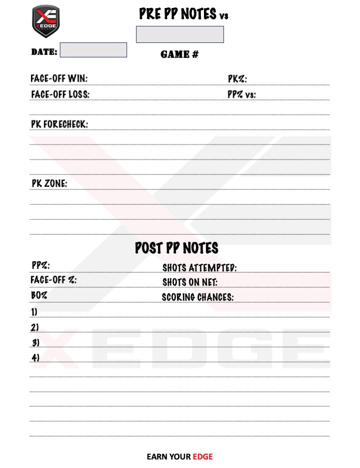 Hockey Coaching Notebook