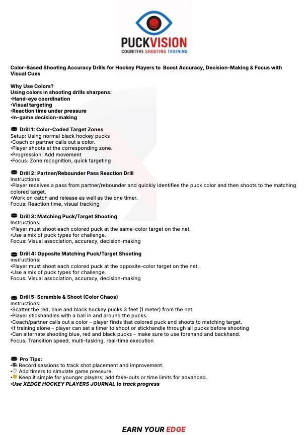 The Hockey Practice Plan Notebook